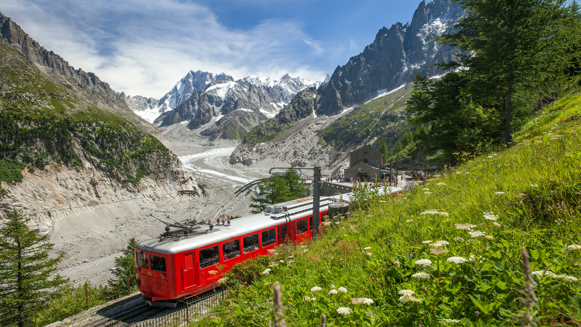 moyen de transport à Mont-blanc